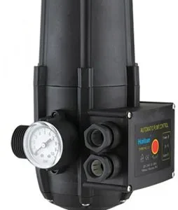 CONTROL AUTOMÁTICO DE PRESION CON MANOMETRO 115V 10A MAX 1"NPT 1.5BAR