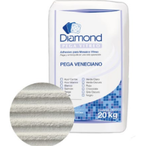 PEGA AZULEJO PEGAMENTO BLANCO PARA MOSAICO BULTO DE 20 KG